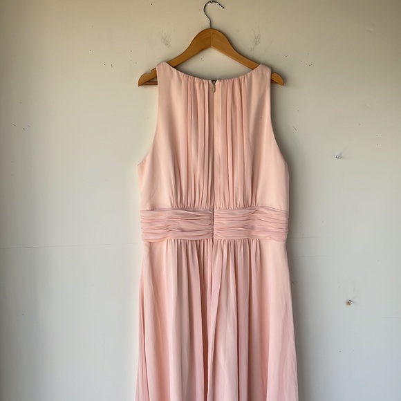 Lauren Ralph Lauren Evening Bridesmaids Maxi Gown Size 14 - Picture 10 of 16